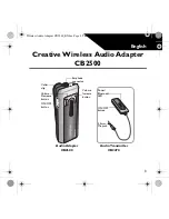 Предварительный просмотр 3 страницы Creative CB2500 User Manual