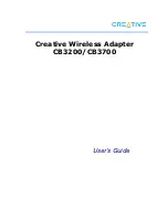 Предварительный просмотр 1 страницы Creative CB3700 User Manual