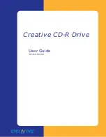 Creative CD-R User Manual preview