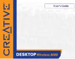 Creative Desktop Wireless 8000 User Manual preview