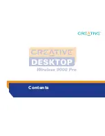 Preview for 3 page of Creative Desktop Wireless 9000 Pro User Manual