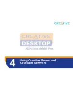 Предварительный просмотр 21 страницы Creative Desktop Wireless 9000 Pro User Manual