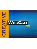Creative Digital Video Camera Kit WebCam NX User Manual preview