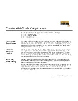 Предварительный просмотр 21 страницы Creative Digital Video Camera Kit WebCam NX User Manual