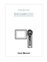 Preview for 1 page of Creative DiViCAM 525D User Manual