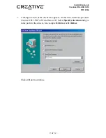 Предварительный просмотр 10 страницы Creative DSL 7410 Installation Manual