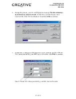 Preview for 12 page of Creative DSL 7410 Installation Manual
