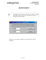 Preview for 13 page of Creative DSL 7410 Installation Manual