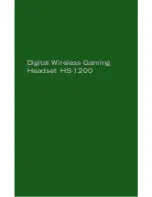 Предварительный просмотр 1 страницы Creative HEADSET HS-1200 User Manual