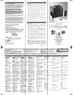 Creative I-Trigue 3300 Quick Start Manual preview