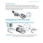 Preview for 8 page of Creative Ipod Xdock User Manual