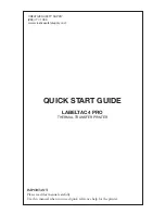 Creative LabelTac 4 PRO Quick Start Manual preview