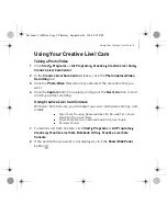 Preview for 5 page of Creative Live! Cam Notebook Ultra User Manual