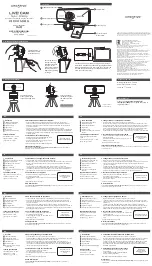 Creative LIVE! CAM Sync 1080p Quick Start Manual preview