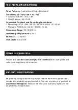 Preview for 9 page of Creative Live! Mic M3 Quick Start Manual