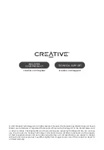 Preview for 8 page of Creative MF1705 Quick Start Manual