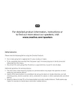 Preview for 3 page of Creative MF8120 Manual