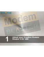 Предварительный просмотр 8 страницы Creative Modem Blaster V.92 External Getting Started