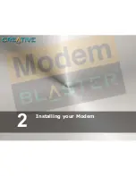 Предварительный просмотр 11 страницы Creative Modem Blaster V.92 External Getting Started