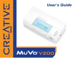 Creative MuVo V200 User Manual preview