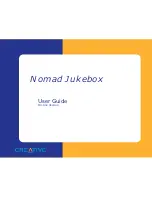 Preview for 1 page of Creative NOMAD Jukebox User Manual