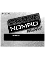 Preview for 3 page of Creative Nomad Muvo2 User Manual