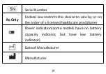 Preview for 20 page of Creative OXY-11 Operator'S Manual