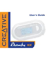 Предварительный просмотр 1 страницы Creative Rhomba NX User Manual