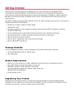 Preview for 2 page of Creative SB1360 (SBX 20) User Manual