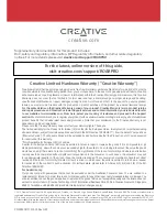 Preview for 11 page of Creative Sound Blaster Roar Pro User Manual