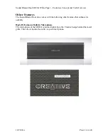 Предварительный просмотр 14 страницы Creative Sound Blaster Roar SR20A Overview