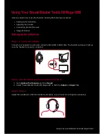 Предварительный просмотр 5 страницы Creative Sound Blaster Tactic 30 Rage GH0230 User Manual