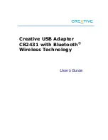 Предварительный просмотр 1 страницы Creative USB Adapter CB2431 User Manual