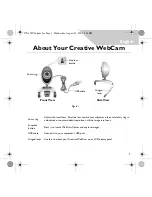 Предварительный просмотр 3 страницы Creative Webcam Instant User Manual