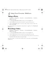 Preview for 9 page of Creative WebCam Live Ultra Manual