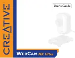 Предварительный просмотр 1 страницы Creative WebCam NX Ultra User Manual