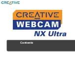 Предварительный просмотр 3 страницы Creative WebCam NX Ultra User Manual