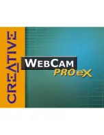 Preview for 1 page of Creative WebCam Pro eX User Manual