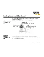 Preview for 11 page of Creative WebCam Pro eX User Manual