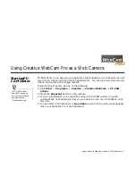 Preview for 17 page of Creative WebCam Pro User Manual