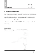 Preview for 3 page of Creativechef SG16 Quick Start Manual