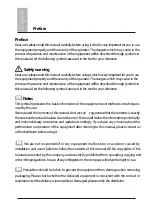 Preview for 2 page of Creativechef VP160 Use And Maintenance Manual