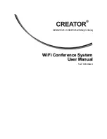 Preview for 1 page of Creator CR-WF30 User Manual