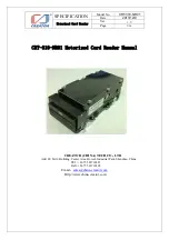 Creator CRT-310-NR01 Manual preview