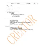 Preview for 10 page of Creator CRT-350-N User Manual