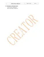 Preview for 12 page of Creator CRT-350-N User Manual