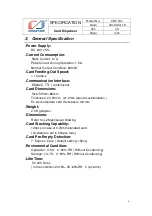 Preview for 6 page of Creator CRT-541 Product Specification