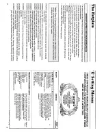 Предварительный просмотр 16 страницы Creda 41201 Instruction And Installation Book