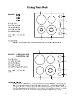 Preview for 11 page of Creda 42354 Instructions For Installation And Use Manual