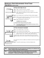 Preview for 17 page of Creda C262E Installation & User'S Instructions